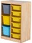 Joykidstoy Dikey Oyuncak Organizatör Dolabı (Ahşap) 3
