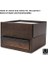 Stowit Tasarım Takı Kutusu - Modern Takı Box Geheimfaechern Yüzükler, Bileklikler, Saatler, Kolyeler, Küpeler ve Aksesuarlar Için, Ahşap/metal, Ahşap, Schwarz / Walnuß, Mini 3