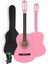 CG-34PK-PAK Kaliteli 34 Inç 1/2 Juniur Çocuk Gitarı Seti 4-8 Yaş Arası (Tuner Çanta Capo Askı Nota Sticker Pena Metod) 3