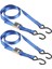 Eco 4368EURDAT Set Kayış, Kendinden Emniyetli Tokalı ve S-Kanca, Mavi, 2 M x 25 Mm, 2 Adet 1