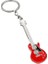 Punk Tarzı Mikrofon Gitar Şekli Anahtarlık Kadınlar Erkekler Için Müzik Aşığı Y2K Aksesuarları Araba Anahtarları Için Sıradışı Metal Anahtarlık Renk: P / Boyut: 8 cm (Yurt Dışından) 1
