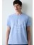 Blue Anchor Şortlu Çok Renkli Pijama Takımı 5