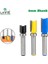 6X12.7X10 Lavıe 6mm Shank Gömme Trim Yönlendirici Bit Desen Bit Üst Alt Rulman 12MM Bıçak Şablonu Ahşap Freze Kesici Marangoz MC06080 (Yurt Dışından) 3