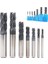 1 Adet, 3X4DX50L-4F HRC50 HRC50 55 65 4 Flüt Tungsten Karbür Çelik Frezeler Kesici Takım End Mill Freze Kesicisi Alaşım Kaplama Cnc Işleme (Yurt Dışından) 1