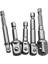 3 Adet (Kısa) 1/4 "3/8" 1/2 "soket Adaptörü Uzatma Matkap Ucu Cr-V Çelik 1/4" Altıgen Şaft Anahtarı Soket Uzatma Çubuğu Seti Elektrikli El Aletleri (Yurt Dışından) 5