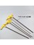 H2.5-1 Adet 1 Adet T-Kolu Altıgen Anahtar Anahtarı 400MM Düz/top Kafalı Altıgen Soket Tornavida Evrensel Çift Uçlu Anahtar Allen Vidalar Araçları (Yurt Dışından) 4
