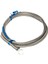 K 8mm Delik FTARR01 K E Tipi 2m Metal Ekranlama Kablosu 5mm 6mm 8mm 14MM Çaplı Delik Halka Başlı Termokupl Sıcaklık Sensörü (Yurt Dışından) 1