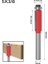 No7 Yeni 6mm 1/4 "shank Gömme Trim Freze Uçları End Mill Ahşap Uzatılmış Kırpma Kesiciler Rulman ile Ağaç Işleme Aleti End Mill (Yurt Dışından) 1