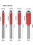 No7 Yeni 6mm 1/4 "shank Gömme Trim Freze Uçları End Mill Ahşap Uzatılmış Kırpma Kesiciler Rulman ile Ağaç Işleme Aleti End Mill (Yurt Dışından) 4