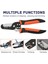 8 Inç 185MM Sıyırma Sıkma Pensesi Tel Striptizci Çok Fonksiyonlu Halka Crimper Elektrikçi Soyma Ağ Kablosu Striptizci Aracı (Yurt Dışından) 2