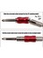B02 1/4 "altıgen Manyetik Halka Tornavida Uçları Matkap El Aletleri 1/4" Şaft Uzatma Çubuğu Hızlı Değişim Tutucu Tahrik Kılavuzu Vida Matkap Ucu (Yurt Dışından) 5