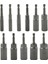 9mm 1 Adet 80MM Uzunluk 1/4 "hex Sürücü Manyetik Soket Darbe Somun Cıvata Vidalar Sertliği Absorbe Edin HRC60DRILL Bit (Yurt Dışından) 3