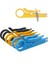 1 Adet Sarı Kablo Sıyırma Tel Kesici Sıkma Aracı Çok Striptizci Bıçak Crimper Pense Mini Taşınabilir Decrustation Tel Kesici Onarım Aracı (Yurt Dışından) 2