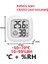 Mını-A-Beyaz Mini LCD Dijital Termometre Higrometre Kapalı Oda Sıcaklığı Nem Ölçer Sensör Ölçer Hava Istasyonu (Yurt Dışından) 1