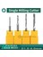 D2.5X8X3.175DX38.1L Spiral Uçlu Değirmen 3.175/4/5/6/8MM Shank Tek Flüt Freze Kesiciler 3D Cnc Freze Ucu Akrilik Ahşap Alüminyum Için Gravür Kesim (Yurt Dışından) 2