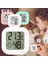 Yeşil Mini LCD Dijital Termometre Higrometre Kapalı Açık Oda Sıcaklık Nem Ölçer Sensörü Ölçer Sensörü Hava Istasyonu Araçları (Yurt Dışından) 2