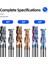 D4XD4X50L 1 Adet HRC45 2f Alaşım Tungsten Çelik Freze Karbür Parmak Frezeler Kesici Kesme Aleti Cnc Işleme Kaplama Düz Uçlu Değirmen 2 Flüt 45° (Yurt Dışından) 2