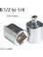 Bir Cr-V Çelik Soket Cırcır Dönüştürücü Adaptör Redüktör 1/2 "1/4" 1/2 "1/4" Araba Bisiklet Garaj Tamir Araçları Küçük Soket Araçları (Yurt Dışından) 5