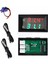 Bir Dc 4-28V 5V 12V 0.28 Inç LED Ekran Çift Voltmetre Dijital Sıcaklık Sensörü Termometre Ntc 10K 3950 Prob Kablosu (Yurt Dışından) 5