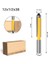 12X12X38MM 1 Adet 12MM Shank 2 "3" Gömme Trim Yönlendirici Bit Için Rulman ile Ahşap Şablon Desen Bit Tungsten Karbür Freze Kesicisi Ahşap (Yurt Dışından) 1