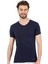 Erkek Pamuklu Lacivert 2'li Ribana V Yaka Fanila T-Shirt Q5.u.5o.k3.k.a.p.c 2