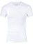 Erkek Pamuklu Beyaz 2'li Ribana O Yaka Fanila T-Shirt Q5.u.5o.k1.k.a.p.c 2