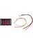 100V 1A Kırmızı Dc 0-100V 1A 10A 50A 100A LED Dijital Voltmetre Ampermetre Araba Motosiklet Gerilim Akım Ölçer Volt Dedektörü Test Cihazı Monitör Paneli (Yurt Dışından) 1