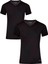 Erkek Pamuklu Siyah 2'li Ribana V Yaka Fanila T-Shirt Q5.u.5o.k3.k.a.p.c 1