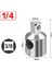 1-4 Inç 1/4 "3/8" 1/2" Soket Cırcır Adaptörü Evrensel Hex Bit Tutucu Cr-V Çelik El Tamir Araçları Araba Bisiklet Için Sürücü Soketi (Yurt Dışından) 1