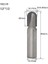 No9 1 Pc 1/4 "1/2 Shank Cnc Karbür Parmak Freze Aracı Uzun Bıçak Yuvarlak Burun Ucu Çekirdek Kutu Yönlendirici Bit - Uzun Erişimli (Yurt Dışından) 1