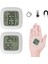 B Tipi Mini LCD Dijital Higrometre Termometre Kapalı Elektronik Sıcaklık Nem Ölçer Sensör Ölçer Hava Istasyonu Higrometro (Yurt Dışından) 2