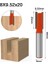8X10X20 1 Adet 8mm Shank Yüksek Kaliteli Düz/dado Yönlendirici Bit Seti 12MM Çaplı Ahşap Kesme Aleti (Yurt Dışından) 4