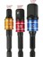 Balck 1-2 1 Adet 1/4 "3/8" 1/2 "anahtarı Soket Adaptörü Darbeli Sürücü Wirh Hex Shank Kare Soket Matkap Uçları Bar Uzatma El Aletleri (Yurt Dışından) 2