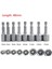 10MM 6-13MM Hex Soket Kol Nozulları Somun Sürücü Seti Tornavida Seti Hex Shank Elektrikli Matkap Ucu Araçları Lokma Anahtarlar Anahtarı (Yurt Dışından) 3