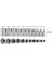 BS09-6MM-2.5CM 1 Adet 4mm 5mm 6mm 7mm 8mm 9mm 10MM 11MM 12MM 13MM 14MM 1/4 "lokma Anahtar Kafa Kol Çift Uçlu El Aletleri (Yurt Dışından) 2
