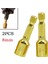 2 Adet 8mm Manyetik Somun Tornavida Soket Bit El Matkabı 1/4 Inç Hex Shank Sürücü Adaptörü Elektrikli Tornavidalar El Aletleri (Yurt Dışından) 1