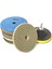 300 4 Inç 50-3000MM # Elmas Parlatma Pedi Islak Aşındırıcı Aracı 3/4 Inç Islak/kuru Granit Taş Beton Mermer Parlatma Kullanımı Taşlama Diski Seti (Yurt Dışından) 2