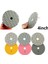 Grit 3 1 Adet 4 Inç 100MM Kuru/ıslak Elmas Parlatma Pedleri Esnek Zımpara Diski Granit Beton Mermer Taş Taşlama Parlatma Aracı (Yurt Dışından) 2