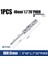 40MM x 1.7X20XPH00 40/60MM 800 Elektrikli Çapraz Tornavida Ucu 4mm Yuvarlak Şaft PH00/0/1/2 Manyetik Darbe Phillips Tornavida Matkap Ucu Toplu Kafa (Yurt Dışından) 1