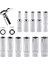 5mm 1 Adet 1/4 ''hex Soket Adaptörü 4-14MM Derin Cırcır Anahtarı Kafası 50MM Uzunluk Darbeli Sürücü El Aletleri Araba Tamir Aksesuarları (Yurt Dışından) 2