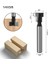 6X9.52MM 1/4 Inç Shank 6/8mm T-Yuvası Kesici Ağaç Işleme Yönlendirici Bit Seti Anahtar Deliği Bit T Planya Freze Kesicisi Yönlendirici Çilek Ahşap (Yurt Dışından) 5