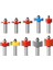 12X22X12.7 1 Adet 12MM Shank Rabbeting Bit Rulmanlar ile Ağaç Işleme Aleti T Tipi Rulmanlar Ahşap Freze Kesicisi Freze Uçları Ahşap 12MM (Yurt Dışından) 3