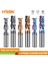 D1.5XD4X50L 1 Adet HRC55 4f HRC55 4 Flüt Alaşım Tungsten Çelik Freze Karbür Parmak Frezeler Kesici Kesme Aleti Cnc Işleme Kaplama Düz Uçlu Değirmen (Yurt Dışından) 5