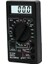 Siyah 1 Takım LCD Dijital Multimetre Ac/dc 750/1000 V Dijital Mini Multimetre Probu Voltmetre Ampermetre Ohm Test Cihazı Metre Gerilim Akım (Yurt Dışından) 4