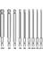 H10 Top Uçlu Hex Tornavida Uçları Seti Metrik Allen Hex Bit 100MM Uzun Manyetik Top Kafa Sürücü Bit H1.5 H2 H2.5 H3 H4 H5 H6 H8 H10 (Yurt Dışından) 2