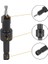 5 Adet 3.3mm Yusun 6.35 mm Altıgen Shank Havşa Ucu Yönlendirici Bit Ağaç Işleme Freze Kesicisi Ahşap Bit Yüz Değirmeni Karbür Kesici Aletler (Yurt Dışından) 5