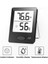Beyaz Termometre Araçları Mini LCD Dijital Termometre Higrometre Kapalı Oda Sıcaklık Nem Ölçer Sensör Ölçer Hava Istasyonu (Yurt Dışından) 2