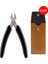 YTH-037BLACK Resim Olarak Çapraz Pense Yan Kesme Makası Elektronik Tel Kesici Çıkış Mini Makas Plastik Saplı MN-25P Modelleri El Aletleri 130*73MM (Yurt Dışından) 1