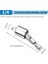 1-4 Dönebilen Soket Keıthern 3 Adet Hex Shank Soket Adaptör Seti 1/4 "3/8" 1/2 "elektrikli Tornavida Uçları Için Elektrikli Matkap Ucu Kol Uzatma Çubuğu (Yurt Dışından) 1