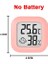 Pembe Mini Termometre Higrometre Gülümseme Yüz Kapalı Bebek Odası Elektronik Termometre Higrometre Sıcaklık Ölçer -50-+70°c 10%-99%rh (Yurt Dışından) 1